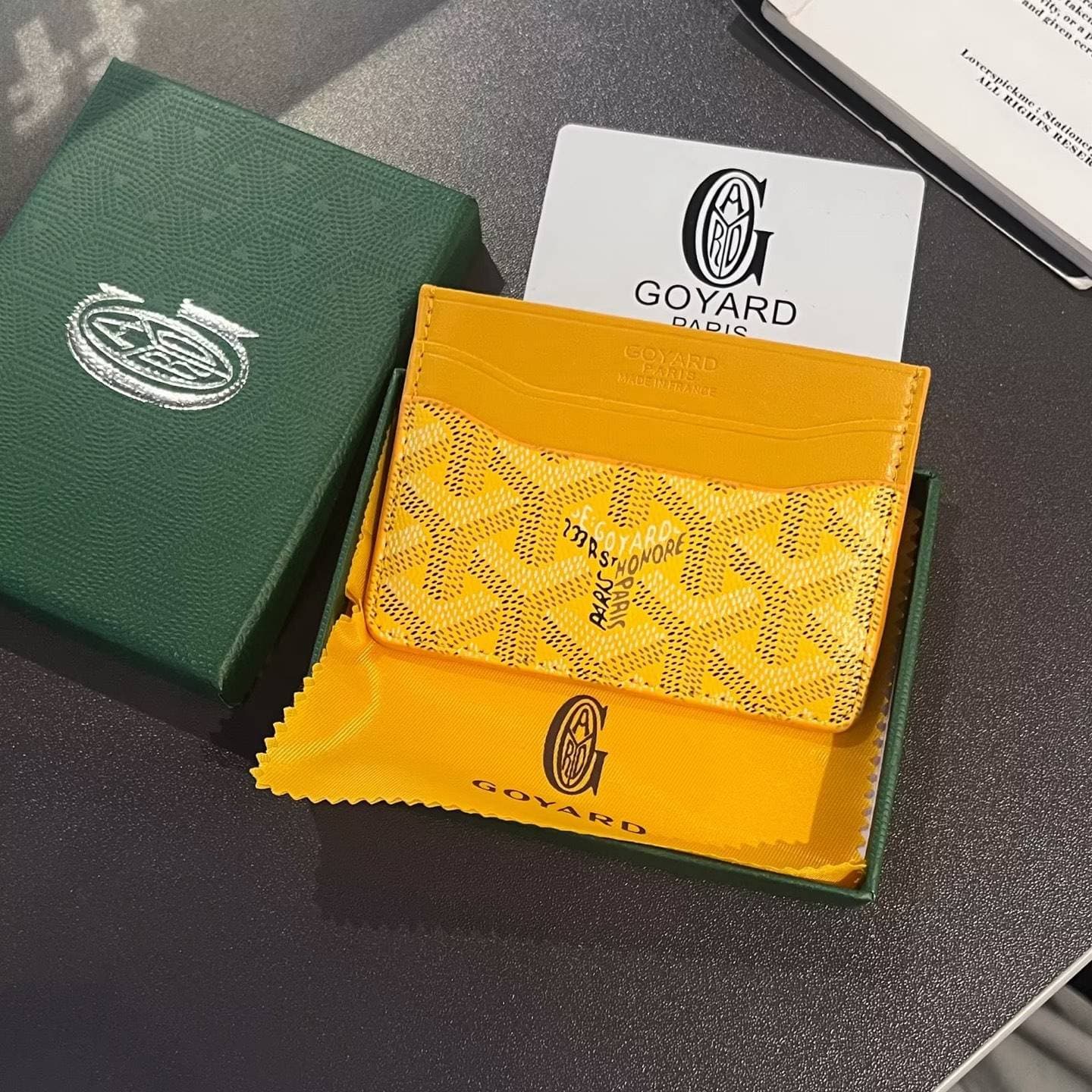 Étui à cartes avec coffret cadeau, sac de rangement exquis et léger pour hommes et femmes, portefeuille multi-cartes