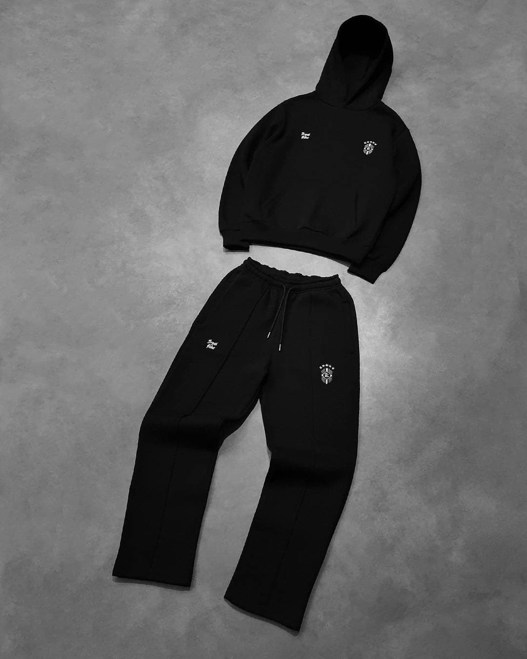 Men's Clothing ​​Trendy Streetwear Hoodie & Pants Set With Zip-Up Design - Stylish Unisex Casual Outfit For Teens & Young Adults