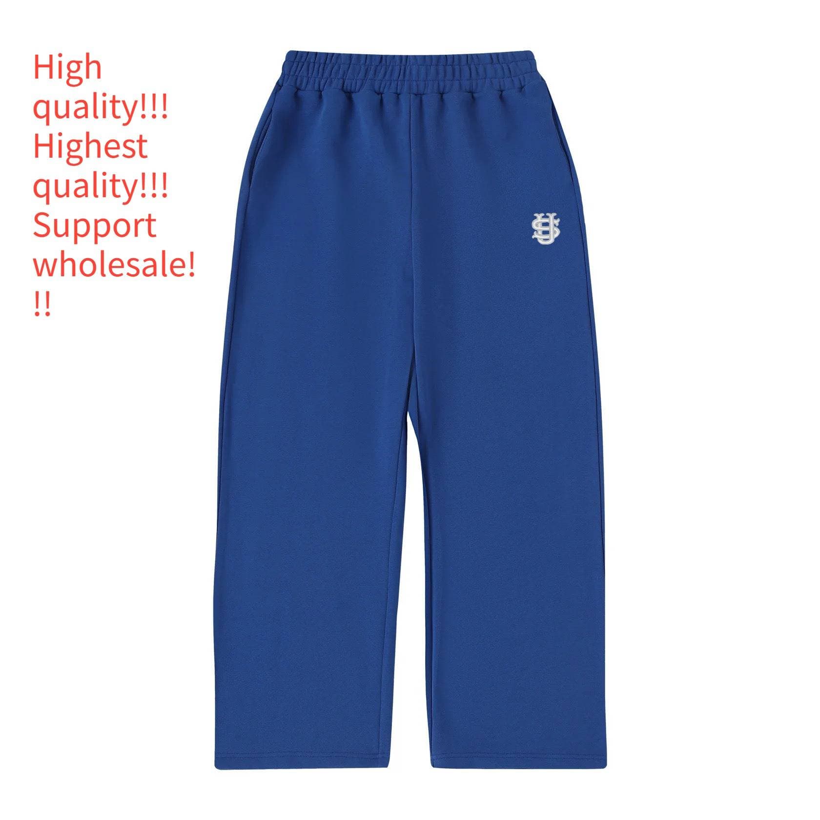 Men's Clothing Joggers For Men And Women, 2025 Spring Oversized Wide-Leg Sweatpants With Letter Embroidery & Print, Casual Lounge Pants