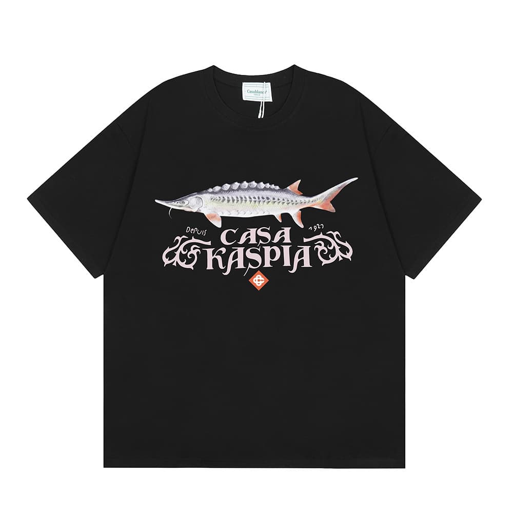 T-shirt ample à manches courtes pour hommes et femmes, imprimé printemps et été