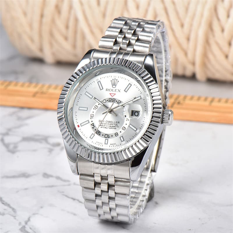 Montre à Quartz de luxe pour hommes, lumière d'affaires, étanche, calendrier, bracelet en acier, à la mode, nouvelle collection, offre spéciale