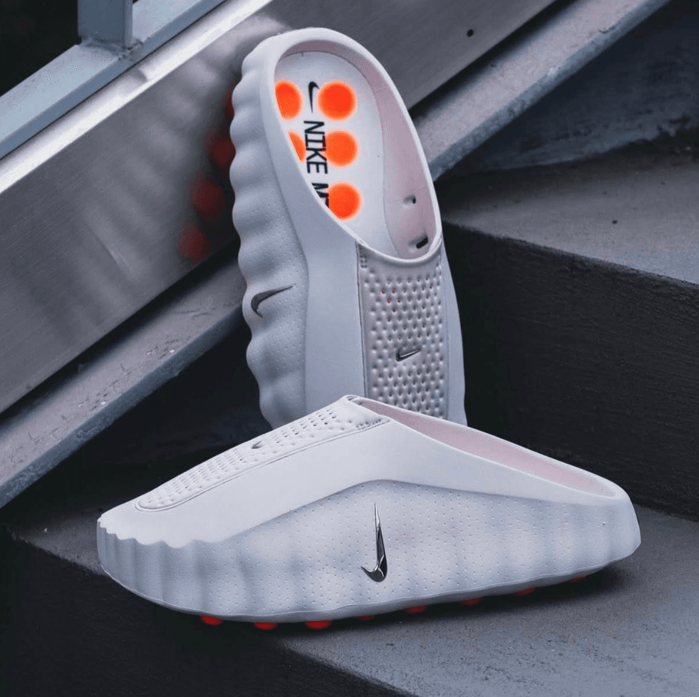 Nike Mind 001 Unisex Casual Outdoor Sports Slide Grayish-white