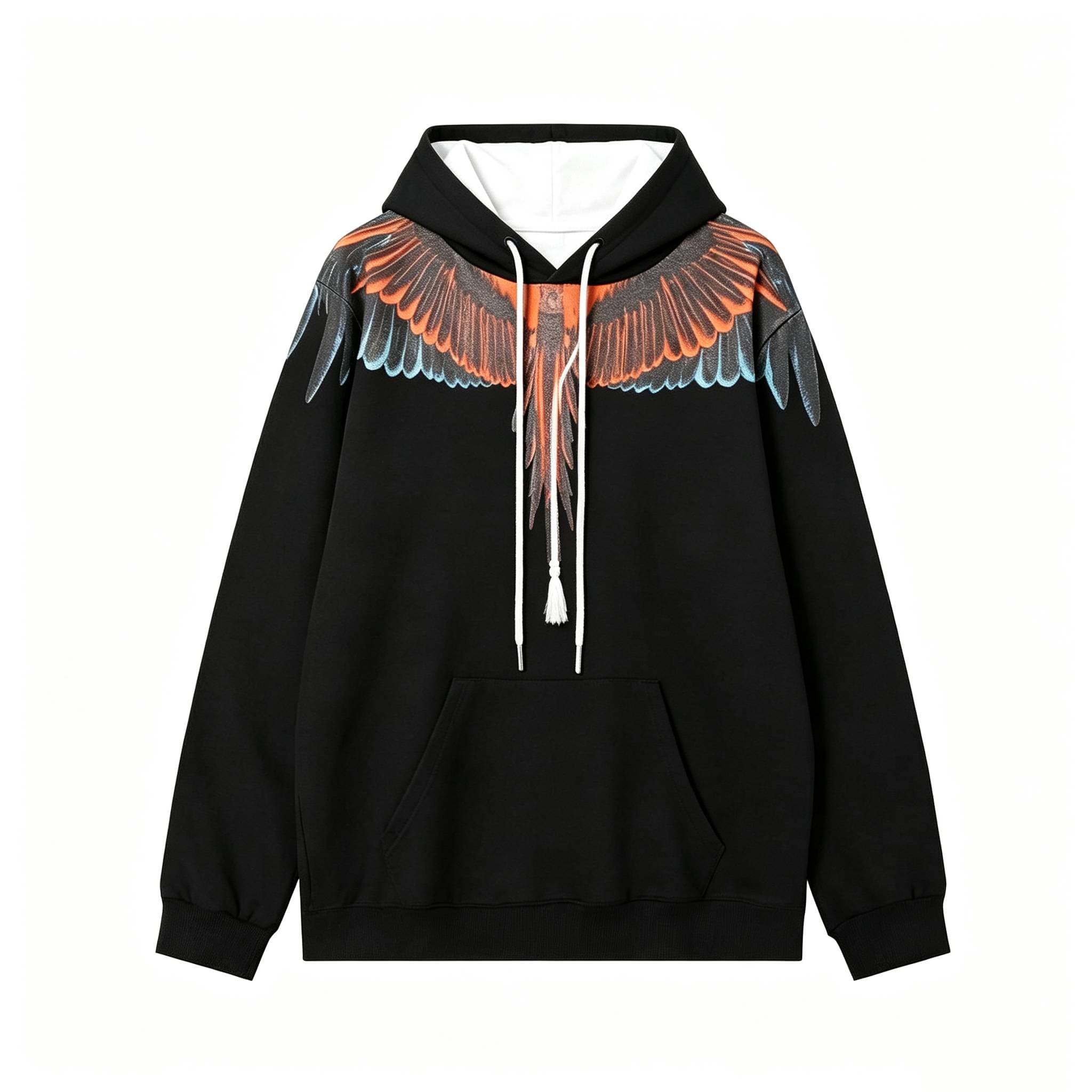 Nouveau sweat-shirt à capuche imprimé en 3D avec ailes pour homme, style décontracté, site web indépendant, meilleures ventes, commerce internat