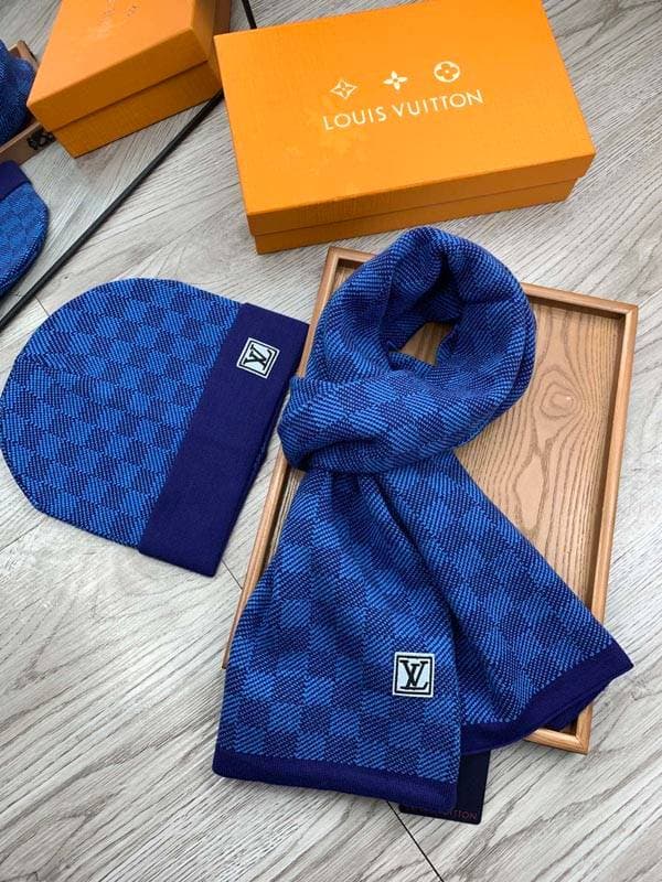 Ensemble classique en laine de nouvelle marque de mode [bonnet + écharpe], produits simples et chaleureux inspirés des célébrités