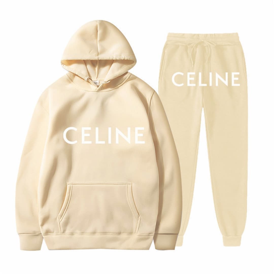 Ensemble sweat à capuche ample et polyvalent pour l'automne et l'hiver, nouvelle collection unisexe de grande marque