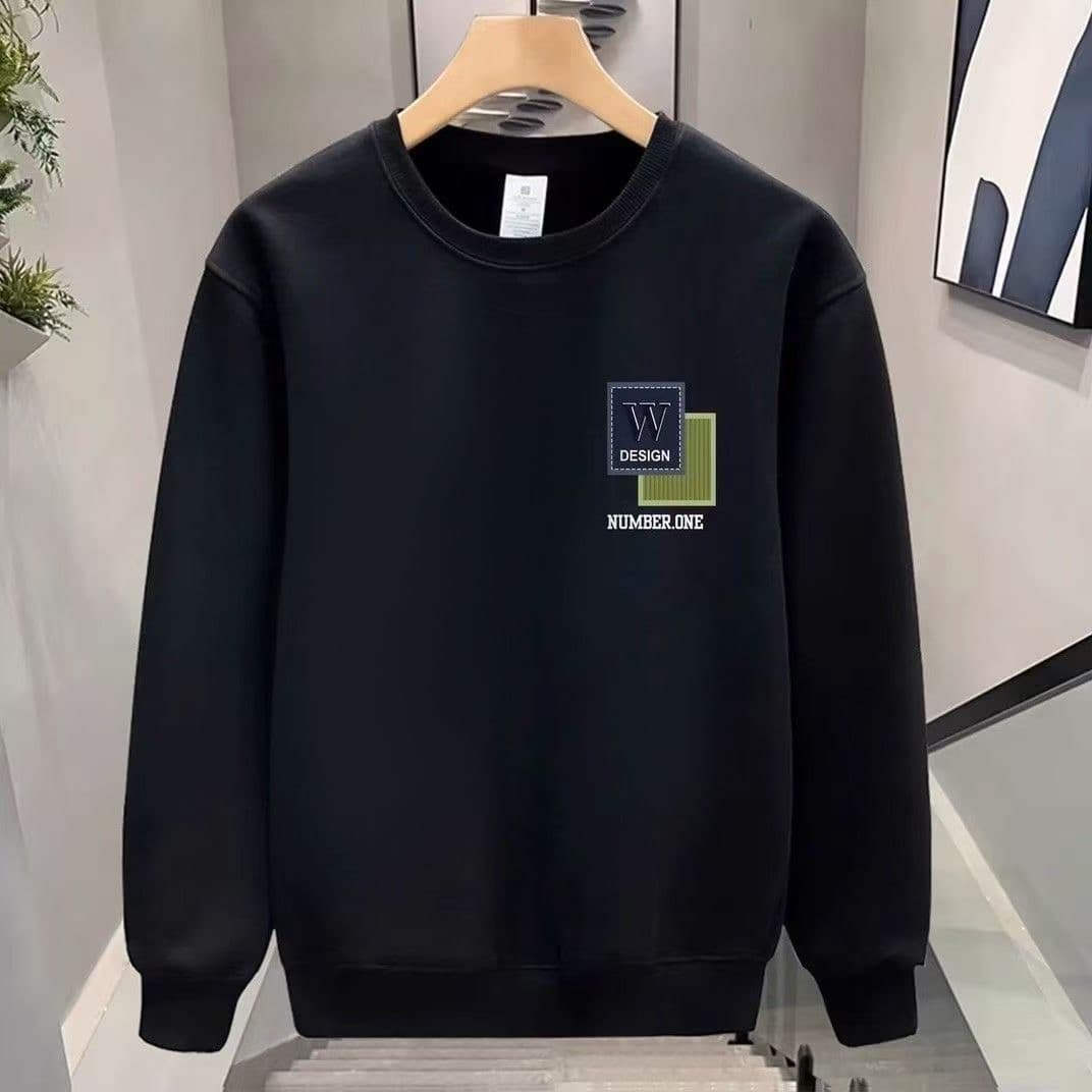 FW25 Matching Couple Cotton Crew Neck Sweatshirt - His & Hers