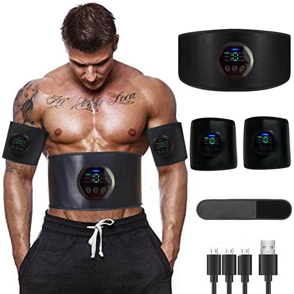 Muscle Stimulation Belt Electric ABS Stimulator Trainer EMS Abdominal Exerciser Toning Belts Fiess Training Gym Workout 2023 hot