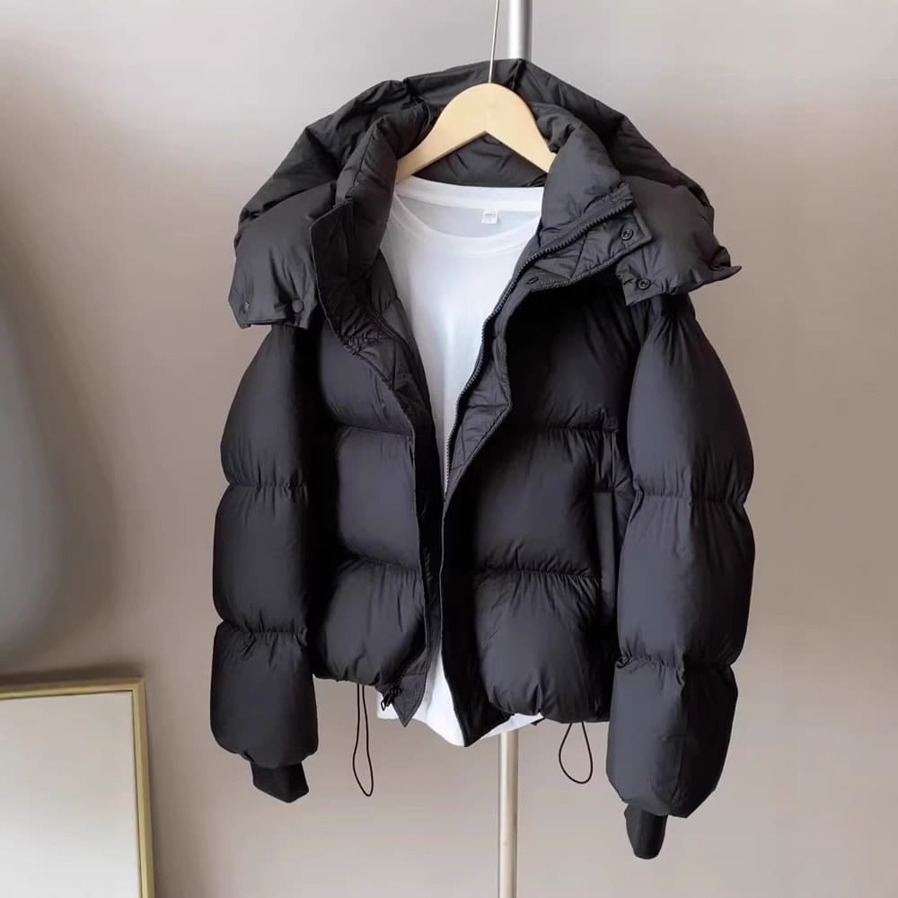 Women's Clothing New Down Cotton Jacket For Women Winter Short Thickened Fashionable Cotton Jacket Loose Design Cotton Jacket