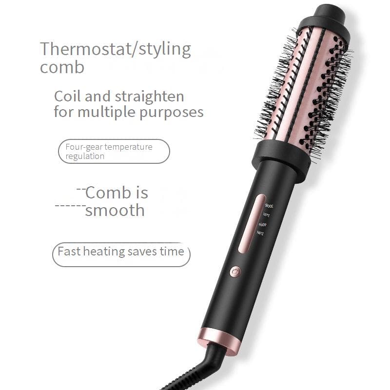 Hair Curler Curling Iron Curling Iron Straight Hair Comb Curling Iron Straight Curling Dual Purpose Large Curling Inner Buckle Bangs Curling Iron
