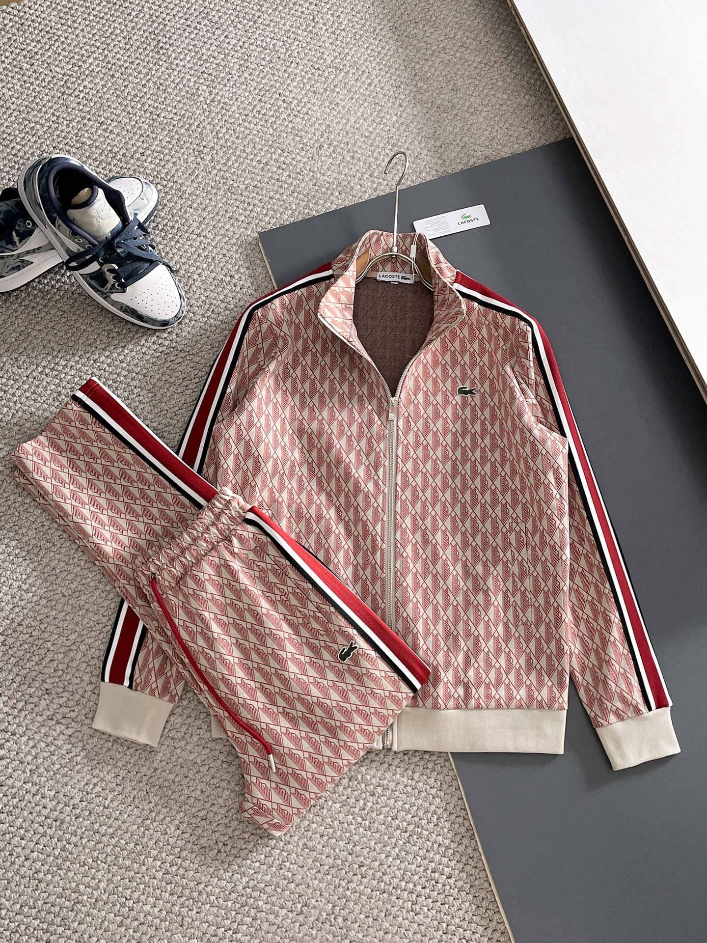 Ensembles sport et loisirs tendance en crocodile français pour hommes et femmes, polyvalents