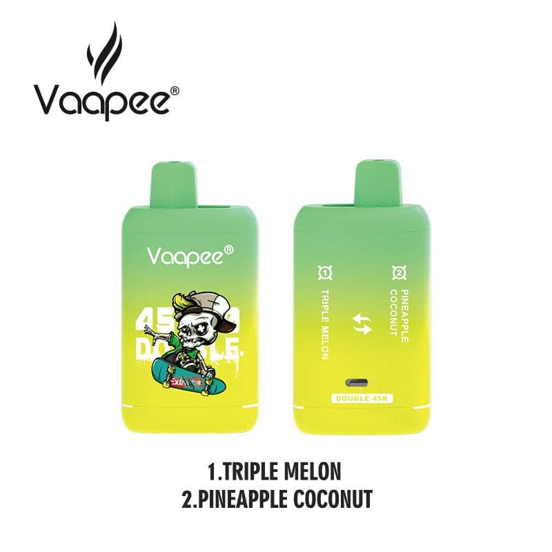 VAAPEE Double 45K Vape jetable 45 000 bouffées Double saveur Prix d'usine en gros
