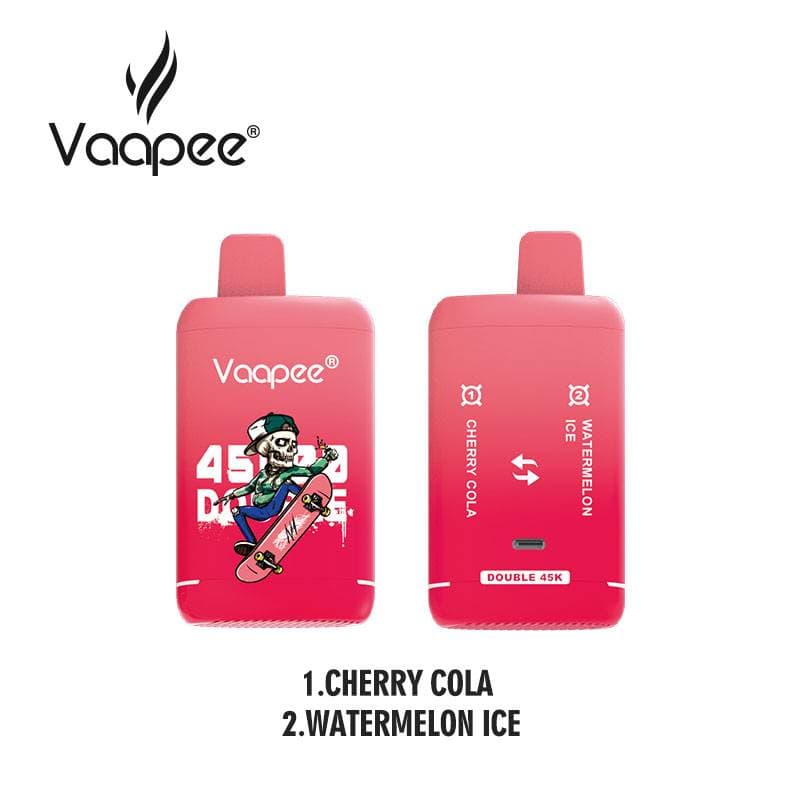 VAAPEE Double 45K Vape jetable 45 000 bouffées Double saveur Prix d'usine en gros