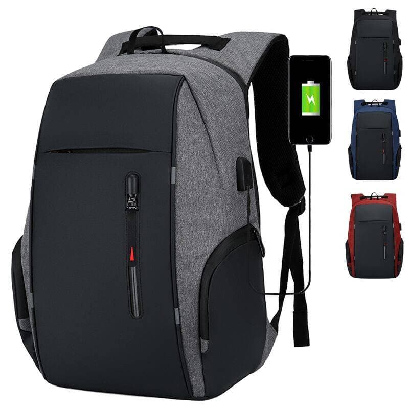 Designer Fashion Personality Trend Men's Anti-theft Business Bag Laptop Bag Multi-function USB Backpack Large Capacity Travel Backpack