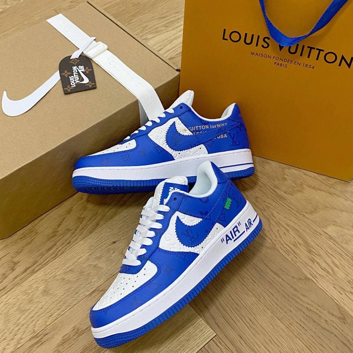 NIKE, LV, Louis Vuitton, Chaussures de sport décontractées unisexes tendance