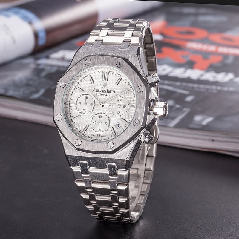 Montre multifonctions à plusieurs cadrans avec calendrier et fonction luminescente, marque suisse ancienne Audemars Piguet, montre tendance pour hom