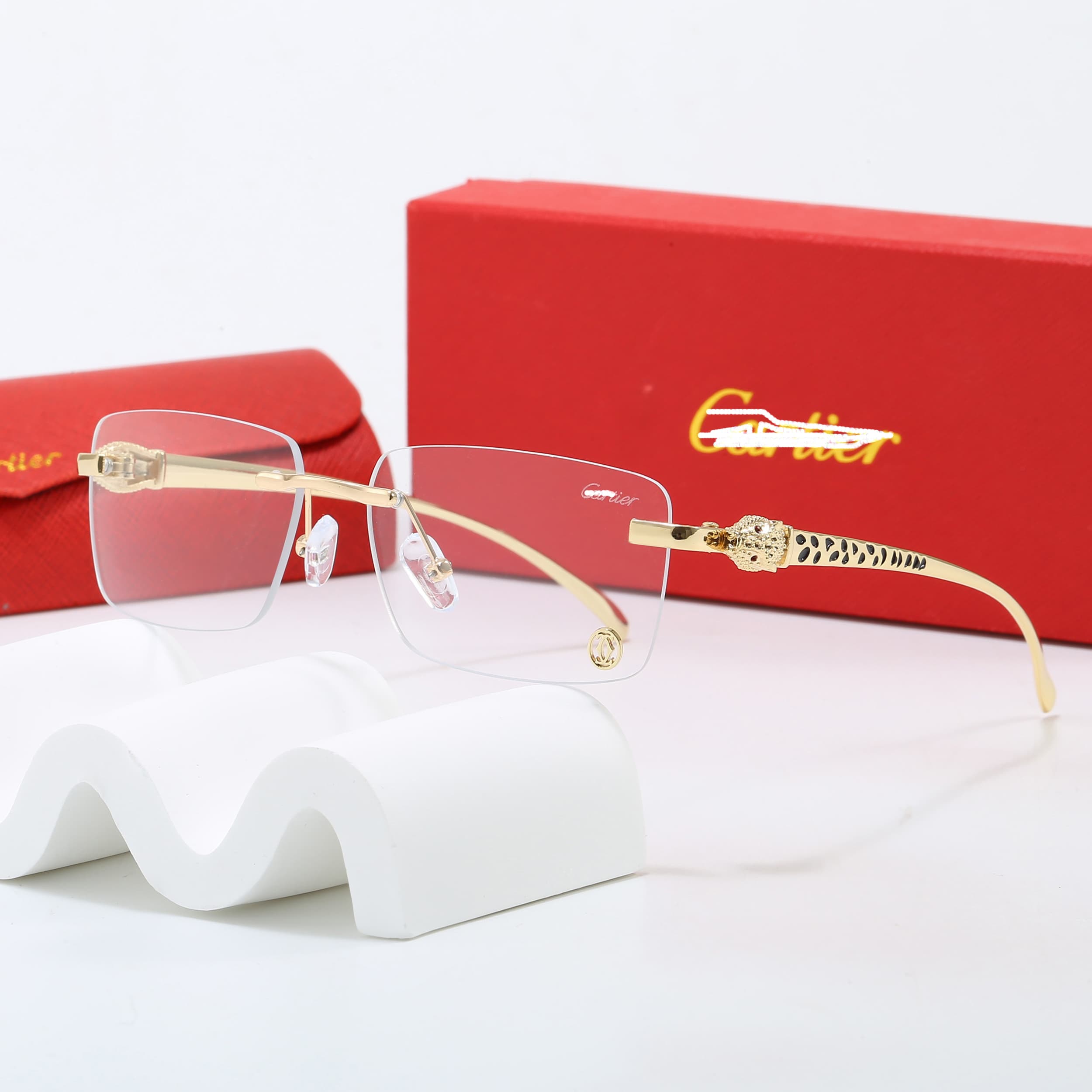 Lunettes de soleil tendance pour hommes et femmes, modèle sans monture, très populaires en extérieur.