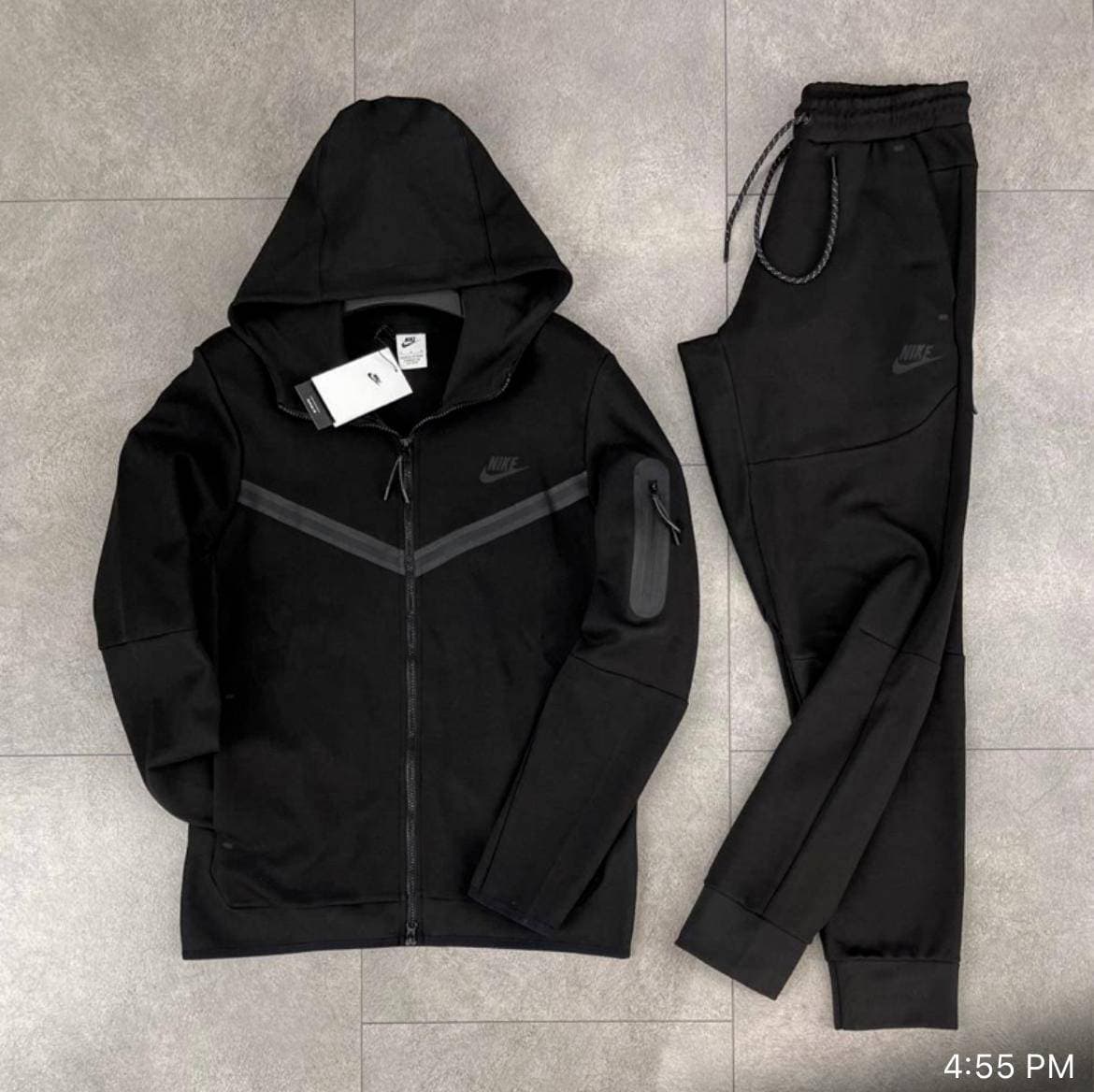 Sweat-shirt zippé Nike Windrunner pour homme, style américain, automne, veste tricotée d'entraînement sportif