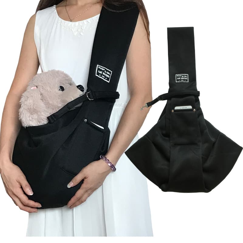 BIBICUTE Spring/Summer Crossbody Dog Outgoing Portable Pet Bag, New Cat Backpack