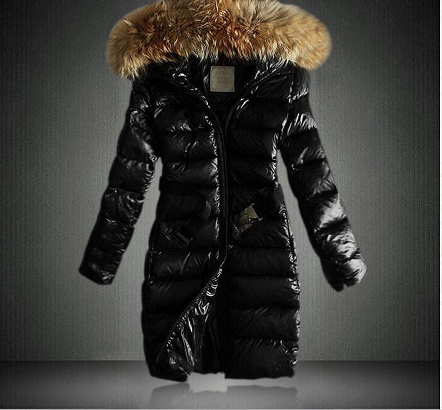 New Winter Style Large Fur Collar Fashionable Slim Fit Mid-length Warm Cotton Coat