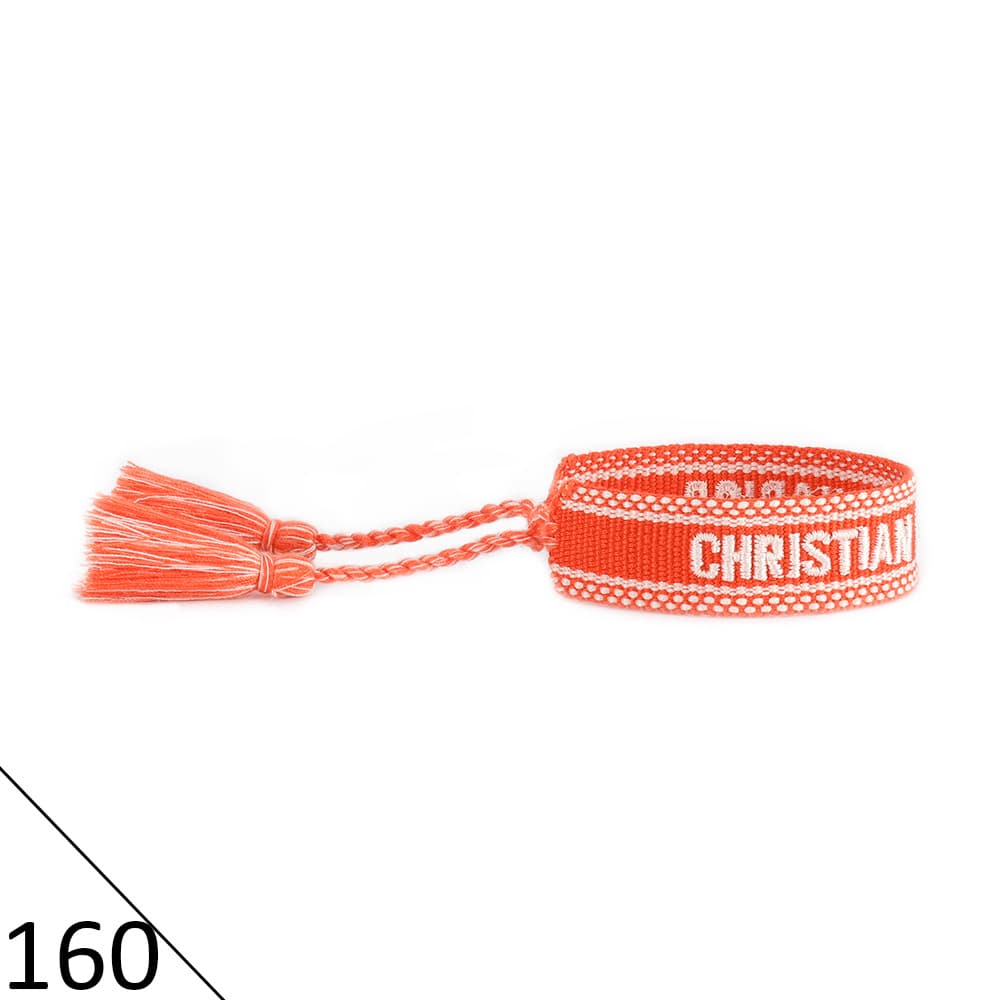 Bracelet unisexe tendance avec lettres tressées