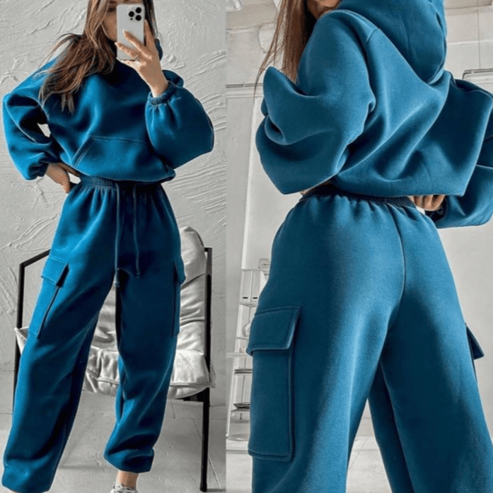 Women's Clothing autumn and winter women's clothing new fashion sports leisure sweater suit
