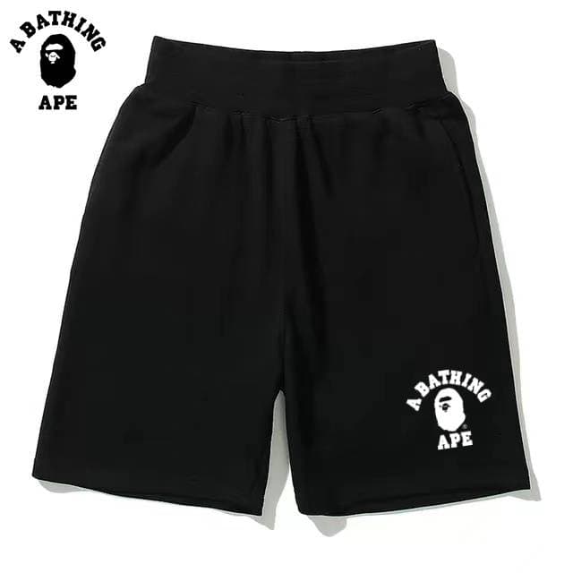 A BATHING APE BAPE-Head Minimally Embroidered Logo With Camouflage Pocket At The Back