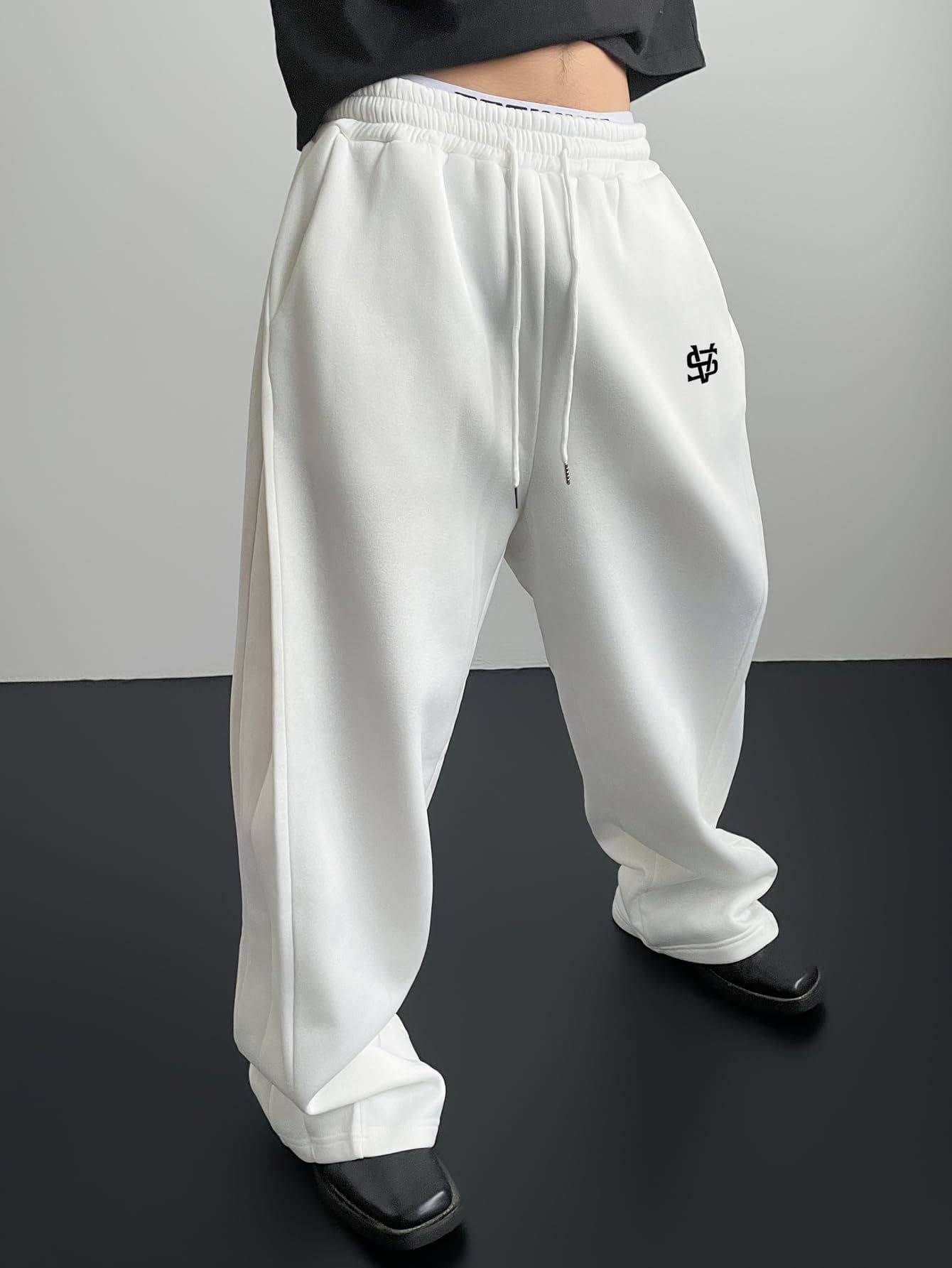 New European And American Pants For Men In All Seasons, Loose Fitting Straight Leg Sports And Casual Pants, Hot Selling Suit Long