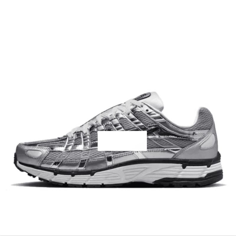 Chaussures Pure Original P6000 Blanc Argent Blanc Pur Bleu Blanc Riz Blanc Rouge Rétro Résistant à l'usure Daddy Mesh Respirant Hommes et Femmes S