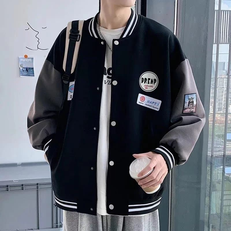 Baseball Jacket, Clothing, Youth 2023 Spring Autumn New Clothing Trend, Men's Versatile And Handsome Jacket