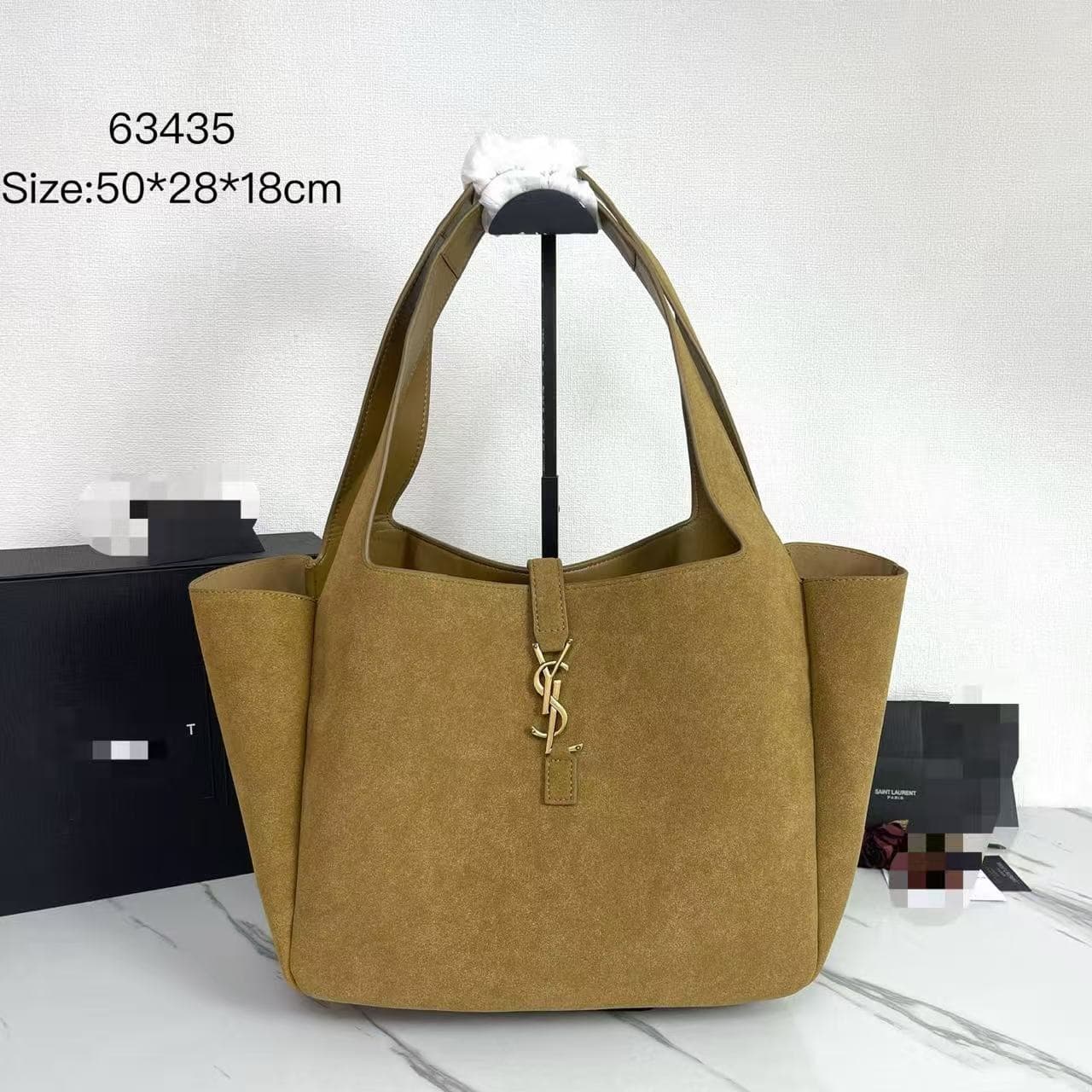 En stock : Sac cabas CrosNewody en daim Yangshulin, bandoulière chaîne, modèle 2025, polyvalent et tendance.
