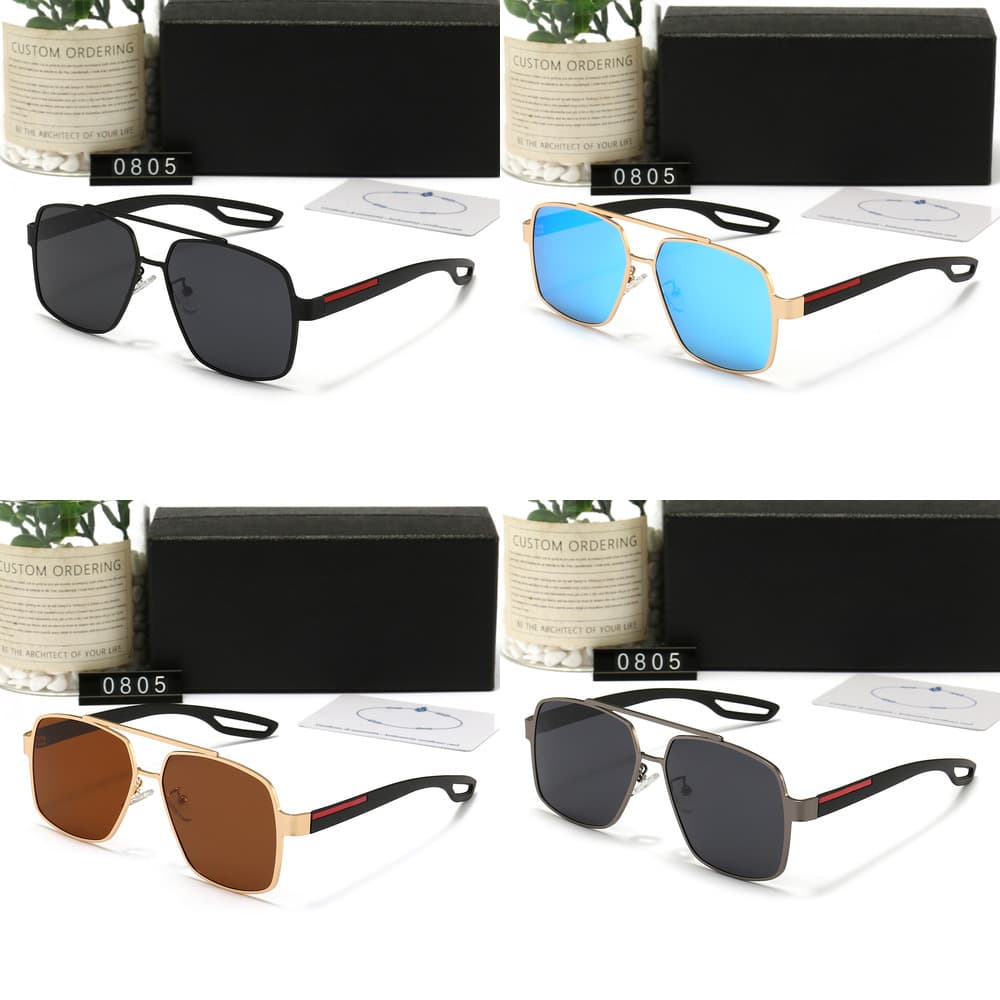2025 New Korean Version Large Frame Polarized Men's And Women's Trendy Sunglasses, Driving Glasses 0805