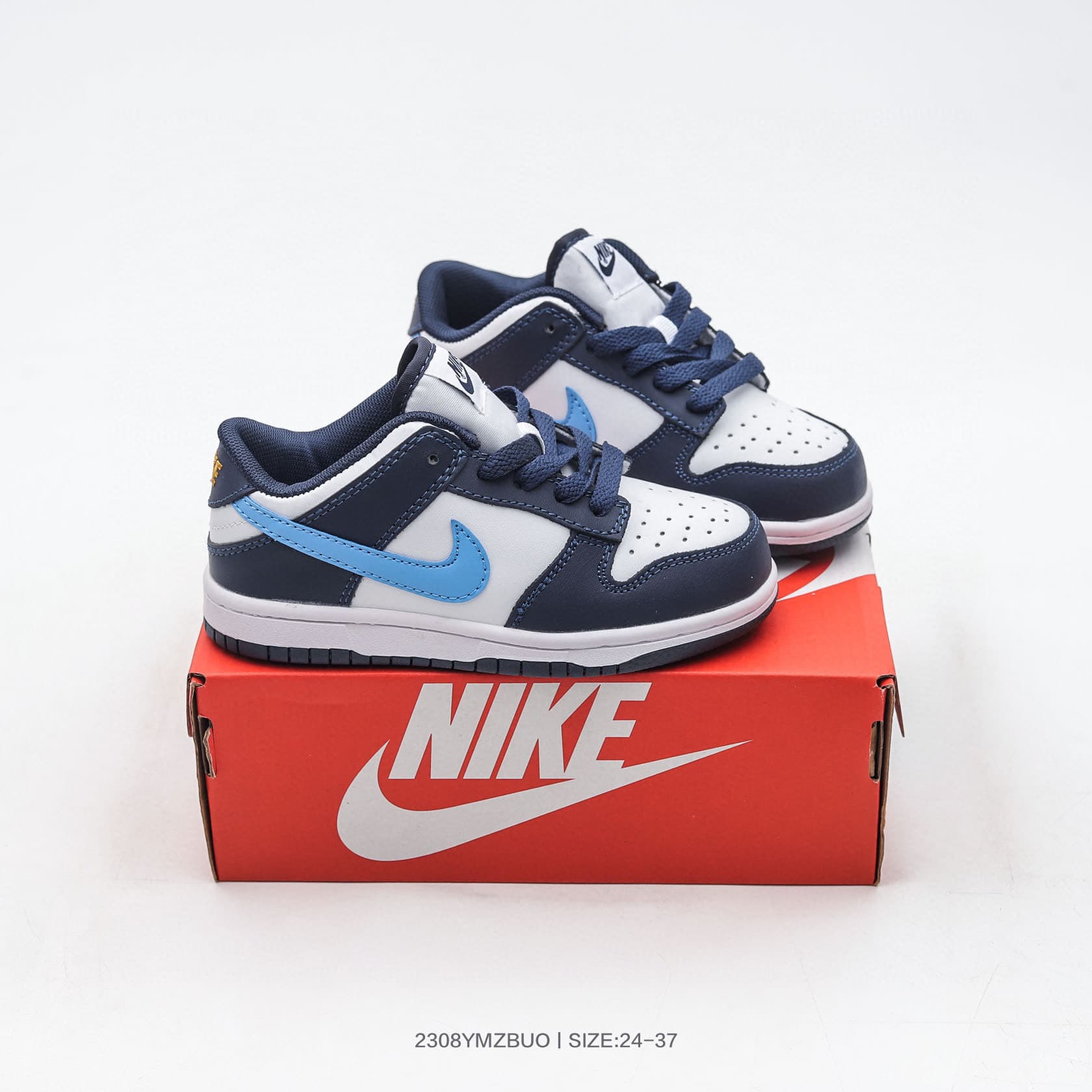 Nouvelle collaboration de chaussures basses pour enfants, chaussures de skate en cuir pour filles et garçons, chaussures décontractées pour étudi