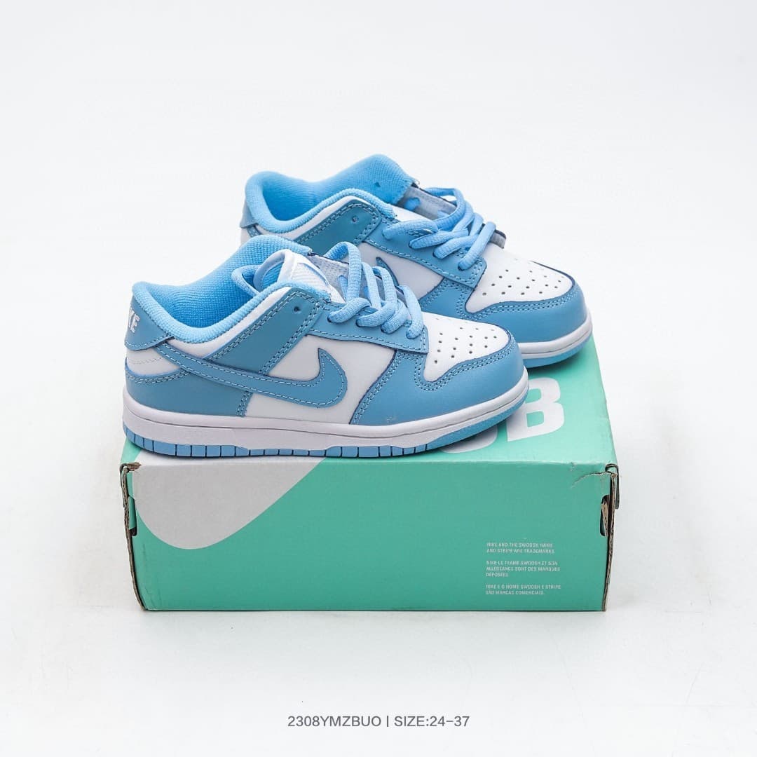 Nouvelle collaboration de chaussures basses pour enfants, chaussures de skate en cuir pour filles et garçons, chaussures décontractées pour étudi