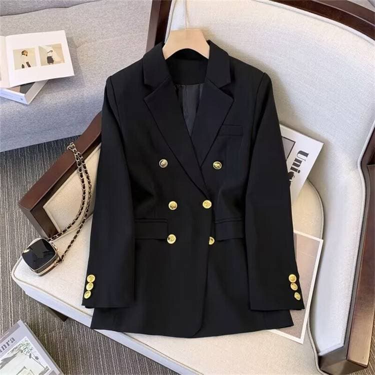 Women's Clothing Slim Fit Women's Fashion Suit Small Suit All Match Temperament Commuter Suit For Ladies For Formal & Casual