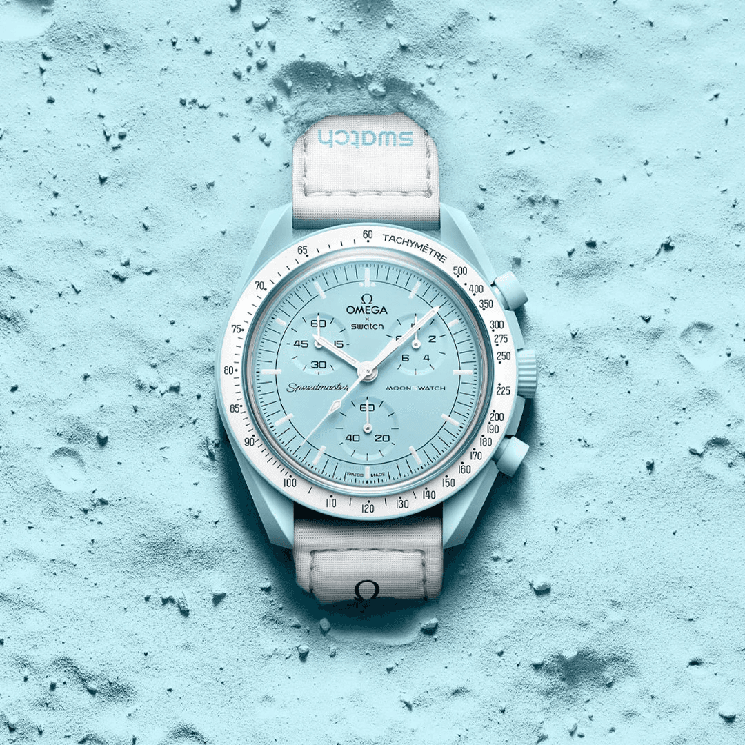 Swatch Planet Speedmaster Homme et Femme S033A100 Suisse Originale