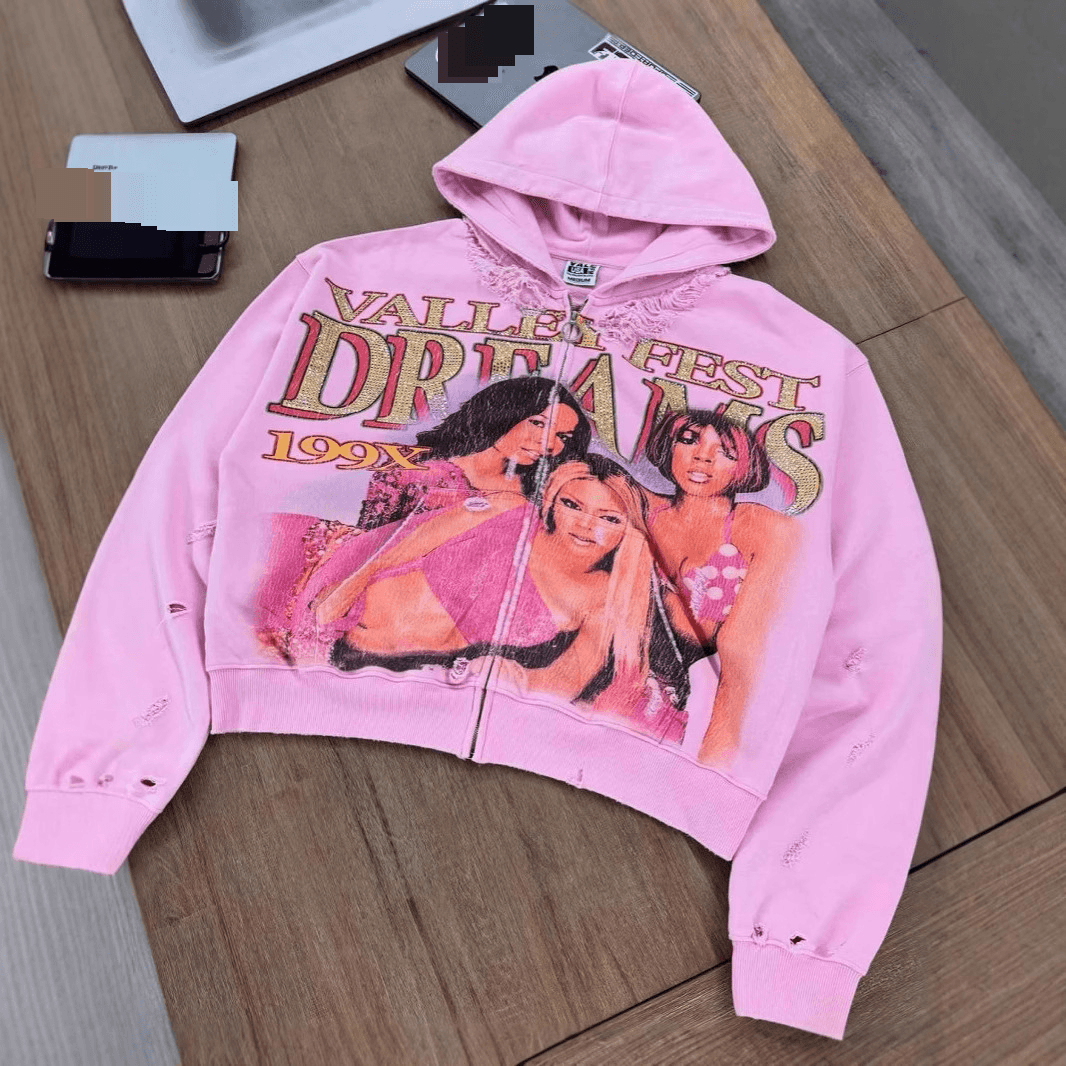 Hooded Cardigan Design Dopamine Cross Border Sweater Autumn And Winter New Hooded Cardigan Long Sleeved Top