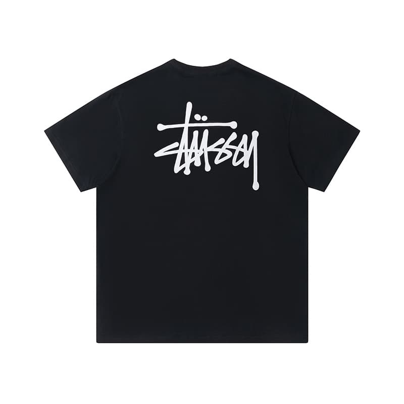 T-shirts de marque de haute qualité, t-shirts tendance décontractés d'été pour la maison, t-shirts en pur coton amples, simples et polyvalents