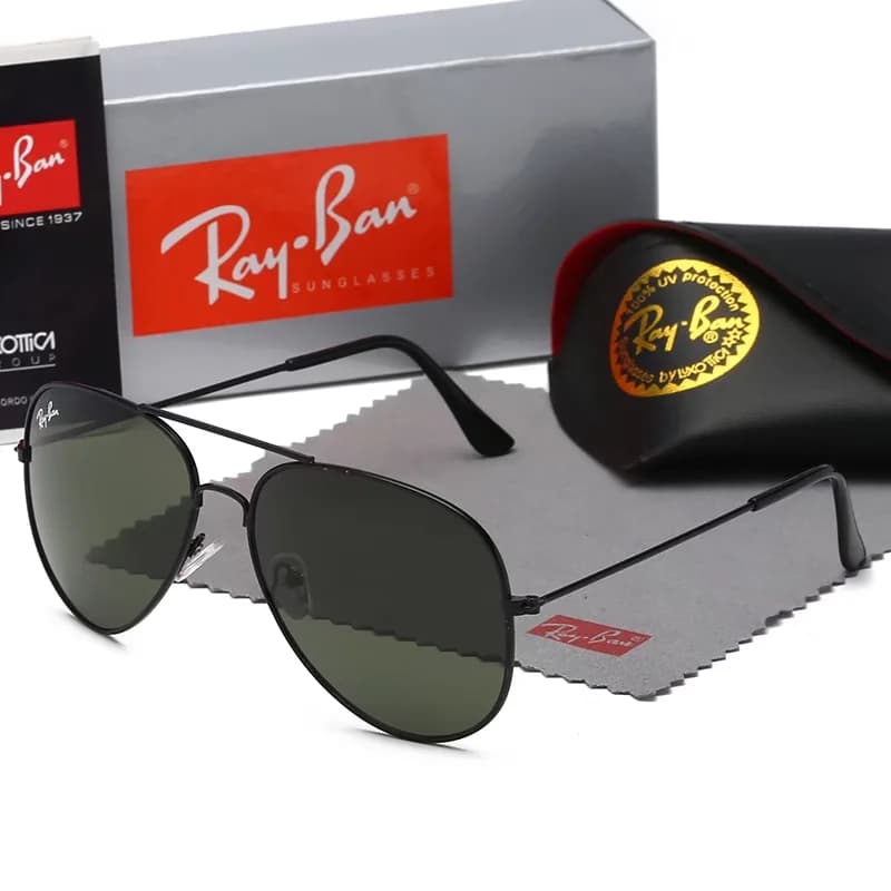 Ray-Ban.2024 Tendances de la mode Lunettes de soleil aviateur unisexes de créateur 3025