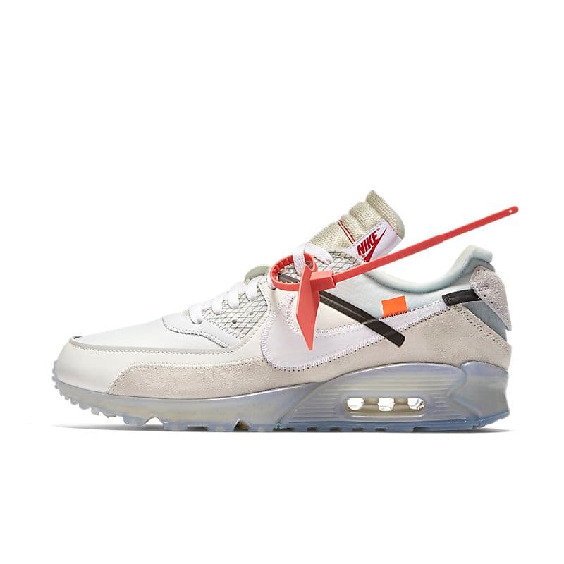 Chaussures de course NIKES Designer OFFs-White X AirS MaxS 90 The Ten Triple Black White Hommes Femmes UNDFTD Baskets infrarouges Baskets de sport ha