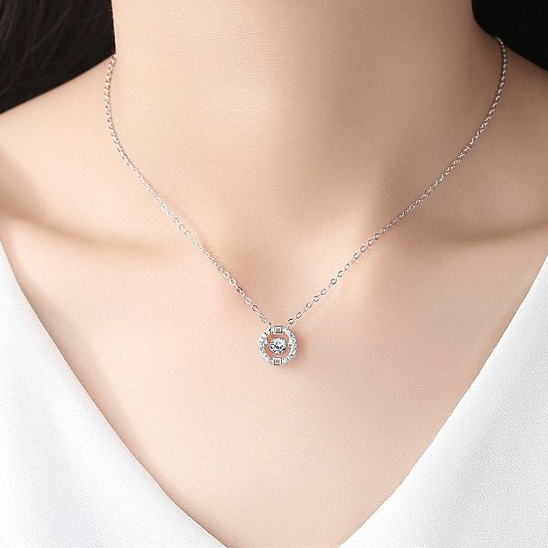 Necklace pair version of the devil's eye necklace necklace element smart swan clavicle chain pendant