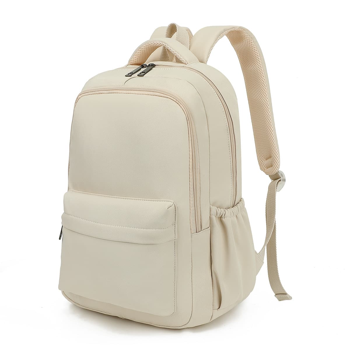 Waterproof 20 Inch Solid Color School Daily School Backpack