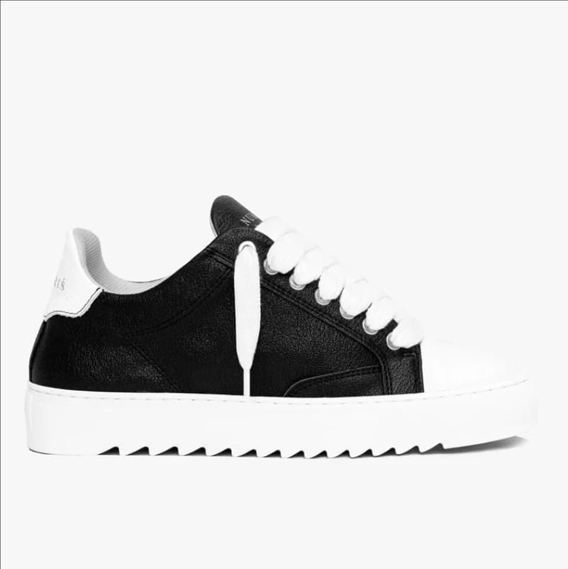 Chaussures de skate à plateforme en denim déchiré pour hommes et femmes, style décontracté, Numeris Sports, lacets, semelle en caoutchouc noir