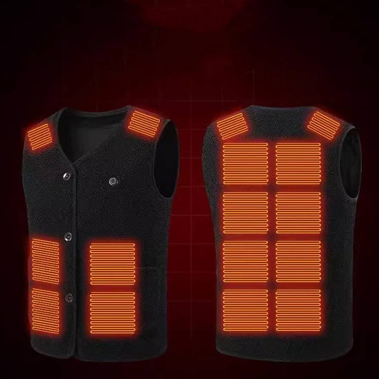 Men's Clothing heating vest heating cotton coat men and women winter constant temperature warm heating vest cotton vest