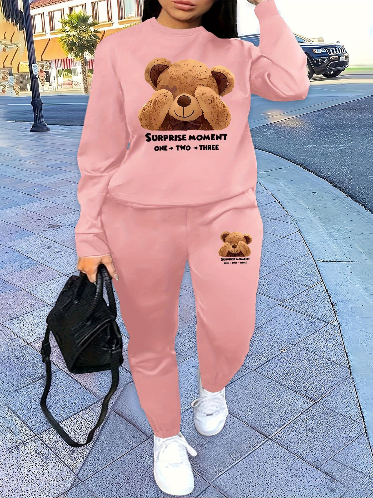 Solid Color Hoodie Set With Threaded Bottom For Men's And Women's Casual Sportswear, Sweatpants And Sweatpants Set
