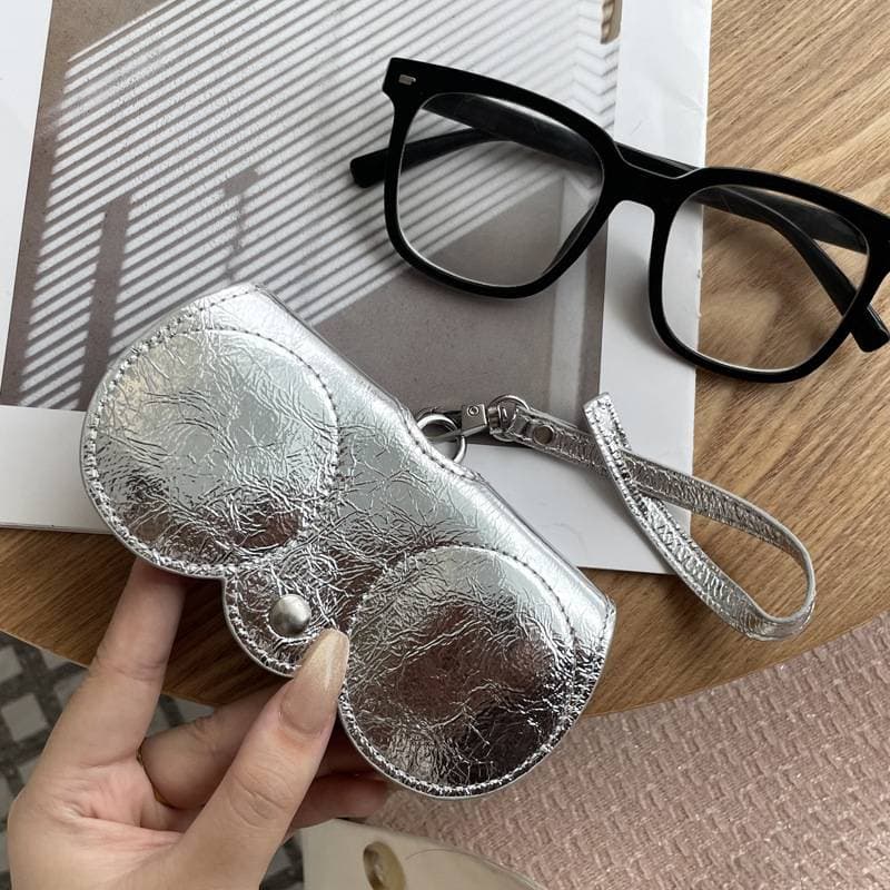 Unisex Crocodile glasses bag ins large glasses bag sunglasses clip portable fashion cartoon cute glasses box sunglasses cover