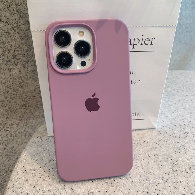 Coque de téléphone en silicone de haute qualité pour iPhone 15/14/12/11/13, coque anti-chute minimaliste tout compris