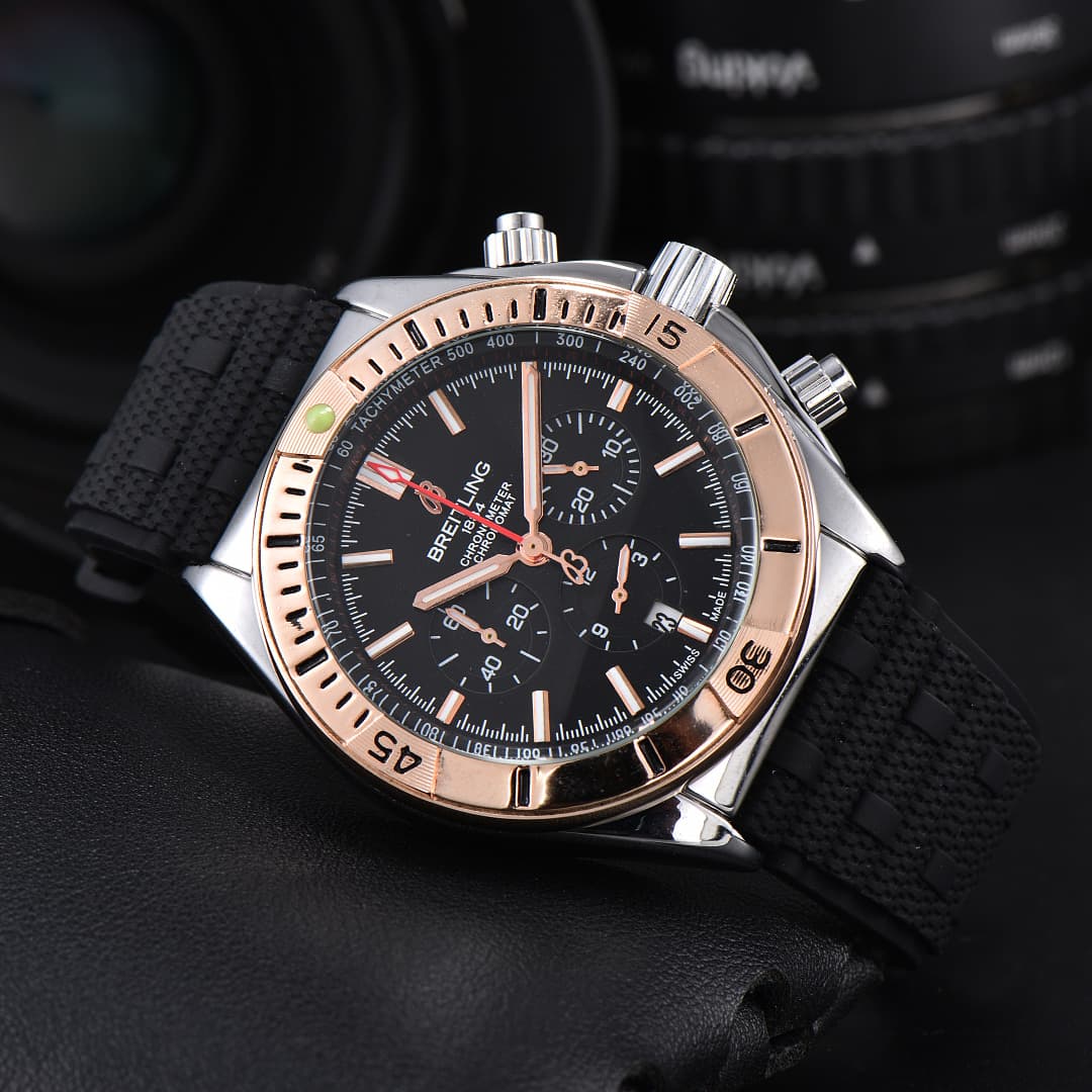Montre pour homme - Montre décontractée et simple à bracelet en cuir - Montre à quartz professionnelle importée, polyvalente et élégante - Mon