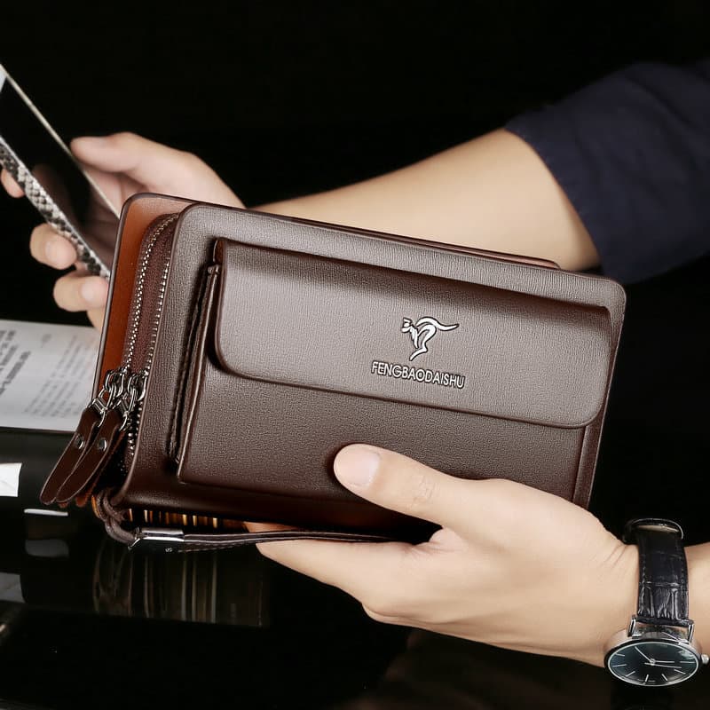 Elegant Men's Handbag Business Clutch Bag