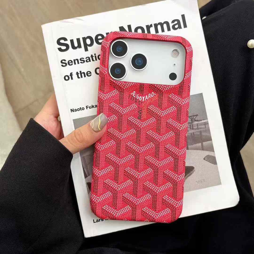 Coque Trendy Brand pour iPhone 17 Pro Max, compatible avec iPhone 16/15/14/13, coque de protection rigide pour iPhone 16 Pro XR