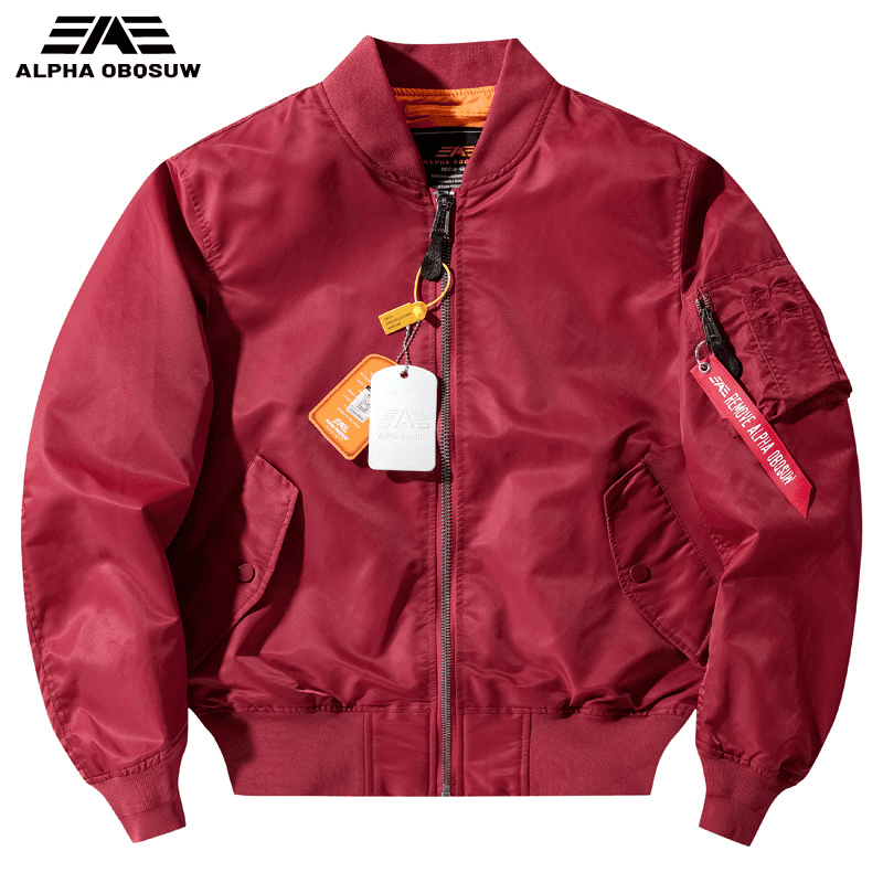 Men's Clothing Men's Pilot Jacket Alpha Martin Ma 1 Classic Men And Women Spring And Autumn Thin Jacket Baseball Jacket Men